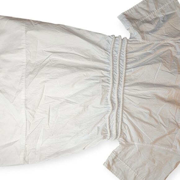 AKNVAS Fiona Rope Belt White Mini Shirtdress - Picture 8 of 13